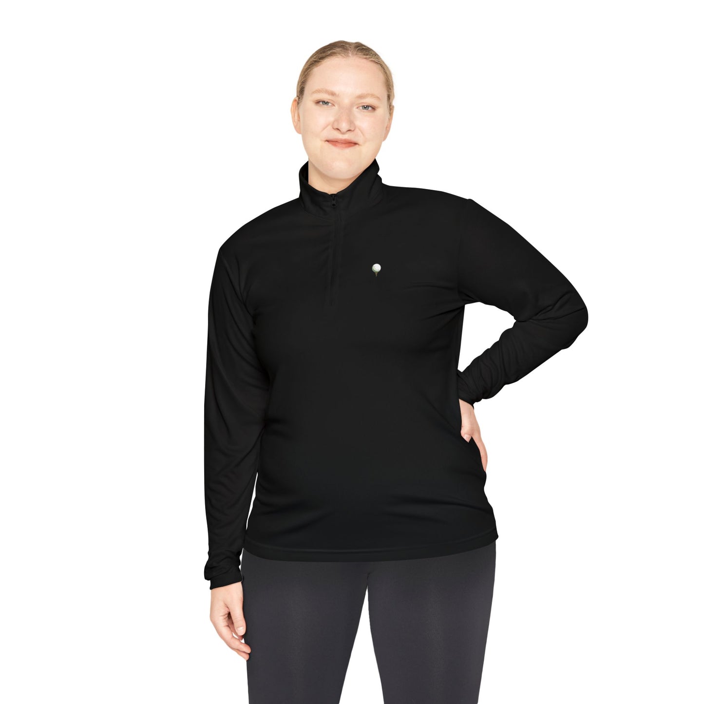 Hooballa Golf Lightweight Q-Zip- 2025 Season Classy Simple Golf Ball Icon