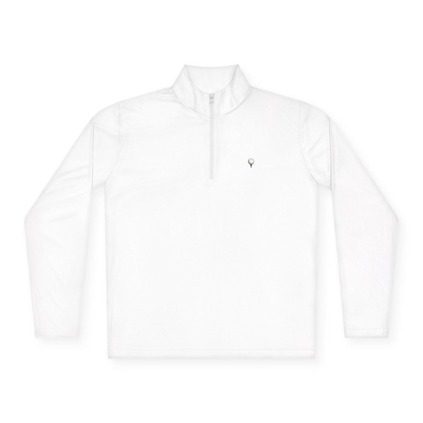 Hooballa Golf Lightweight Q-Zip - 2025 Season Classy in White