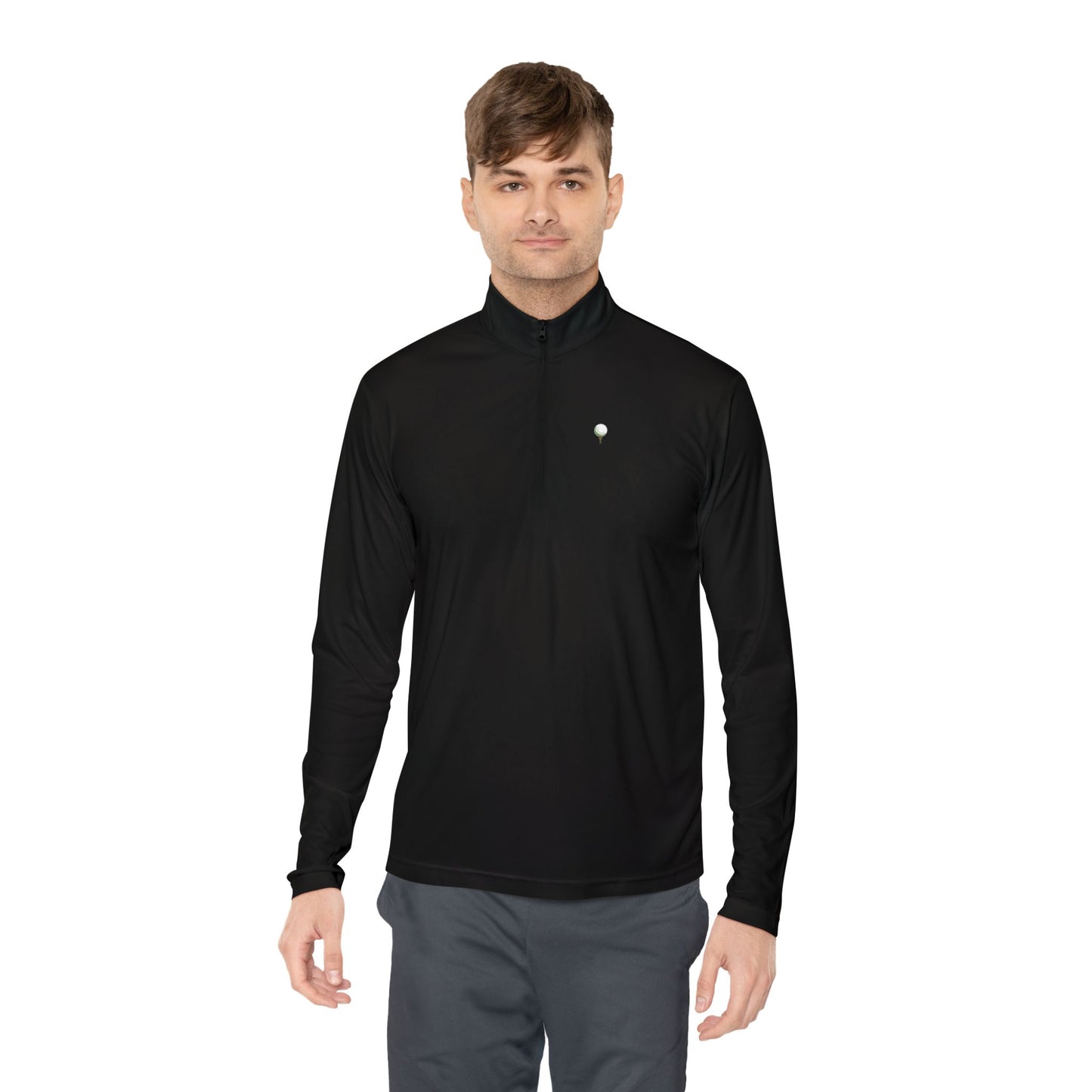 Hooballa Golf Lightweight Q-Zip- 2025 Season Classy Simple Golf Ball Icon