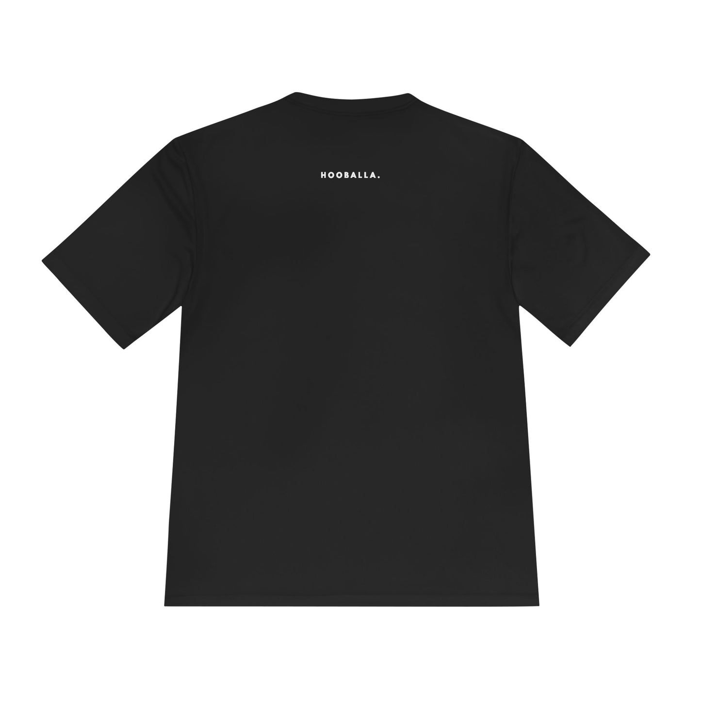 Hooballa Golf Moisture Wicking Tee- Summer 2025 Season NEW Black Color
