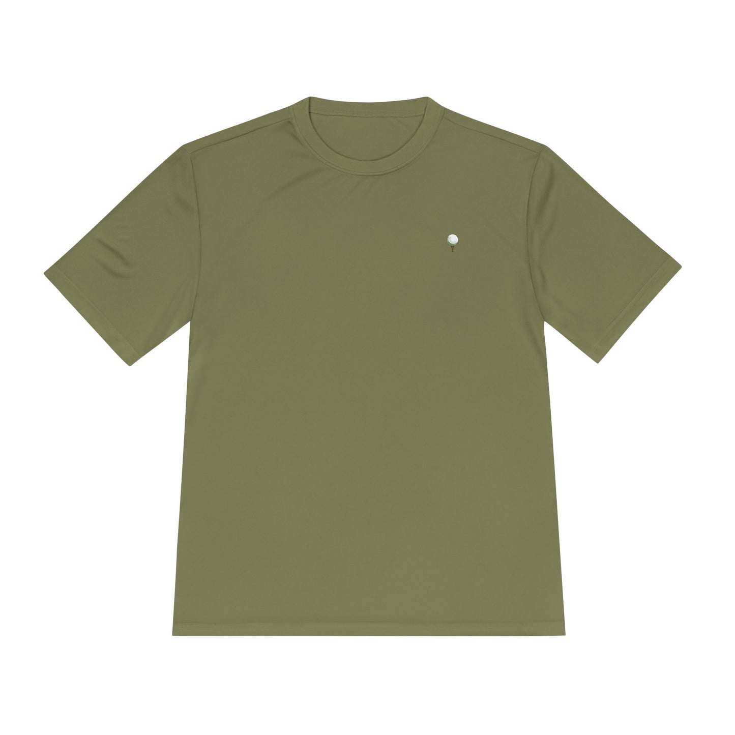 Hooballa Golf Moisture Wicking Tee- Summer 2025 Season NEW Olive Green