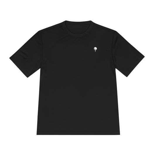 Hooballa Golf Moisture Wicking Tee- Summer 2025 Season NEW Black Color