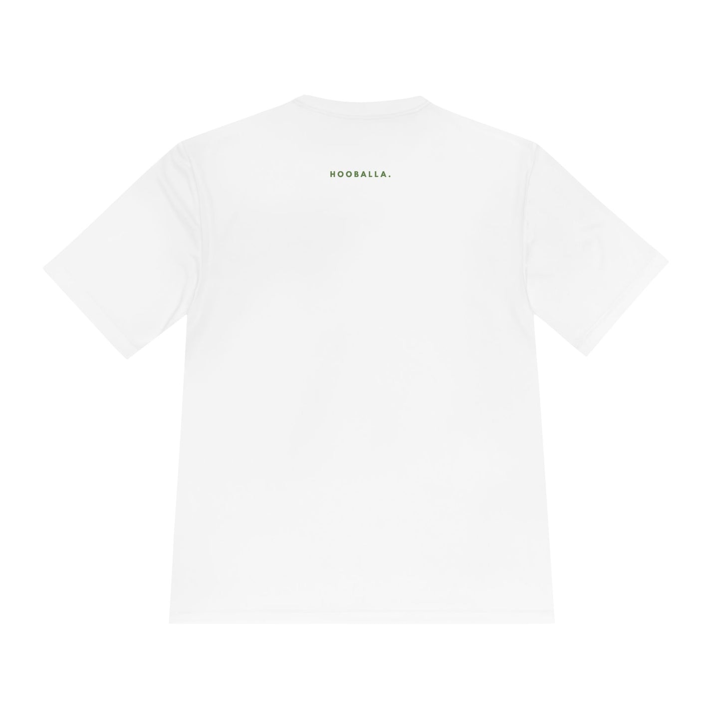 Hooballa Golf Moisture Wicking Tee- Summer 2025 Season New Iron Grey and Silver
