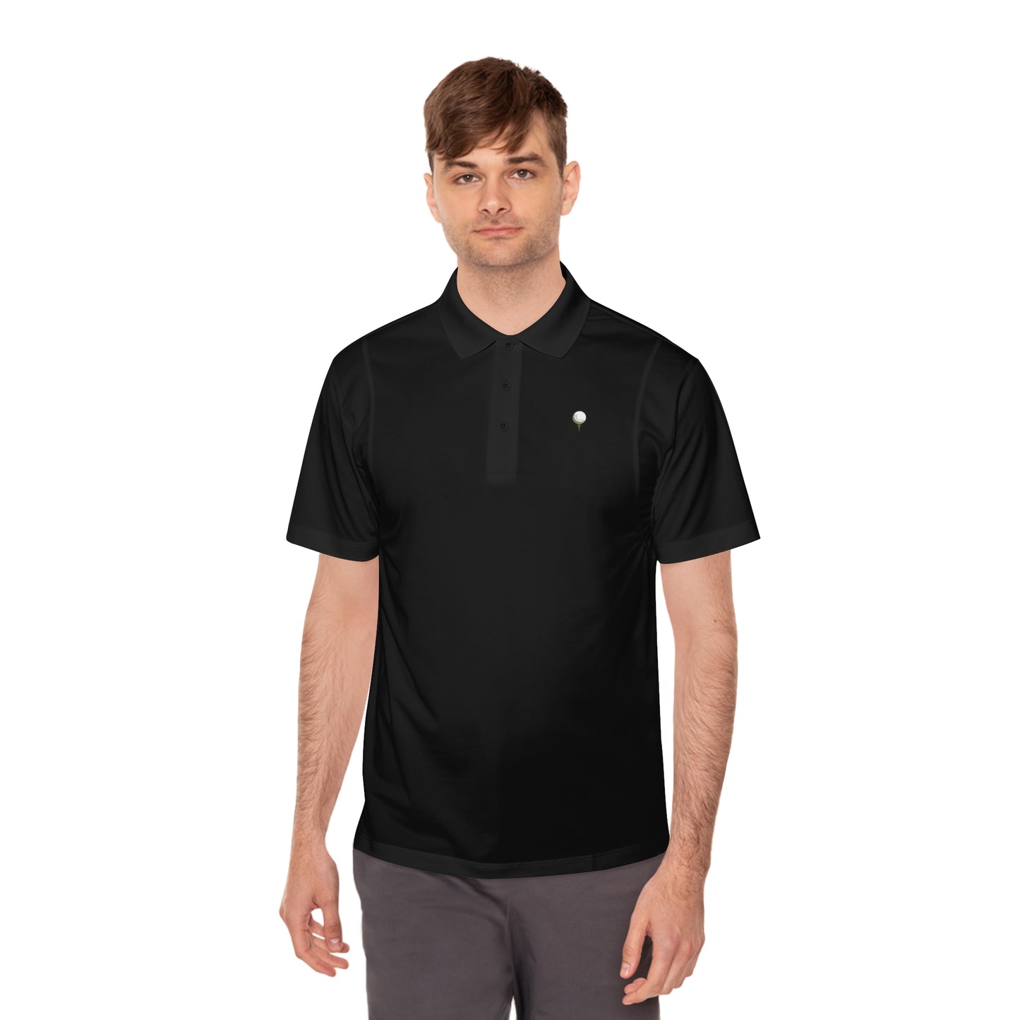 Hooballa Golf Polo- Summer 2025 Edition Classy Golf Ball Design
