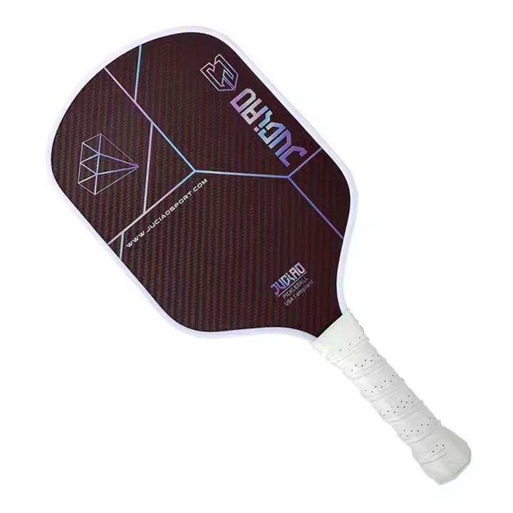 Hooballa Kevlar Carbon Fiber Pickleball Paddle, 16mm, with 3 Balls